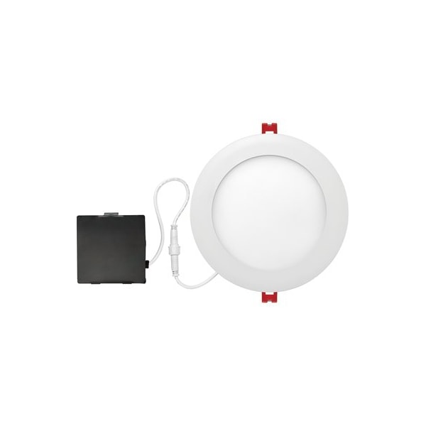 Globe Electric Recessed Lighting Kit Ultra Slim Energy Star Frost White 6-in W Metal LED 12 W Frost 91499 - main